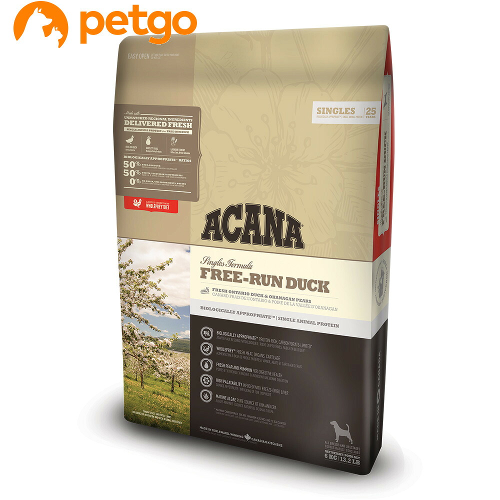 ACANA(アカナ) フリーランダック 6kg|ペットゴー 2号館 店