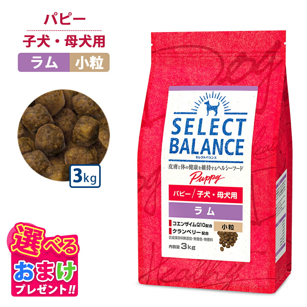 SELECT BALANCE パピーラム 3kg 2袋セット セレクトバランス パピーラム 3kg 2袋セット - メルカリ