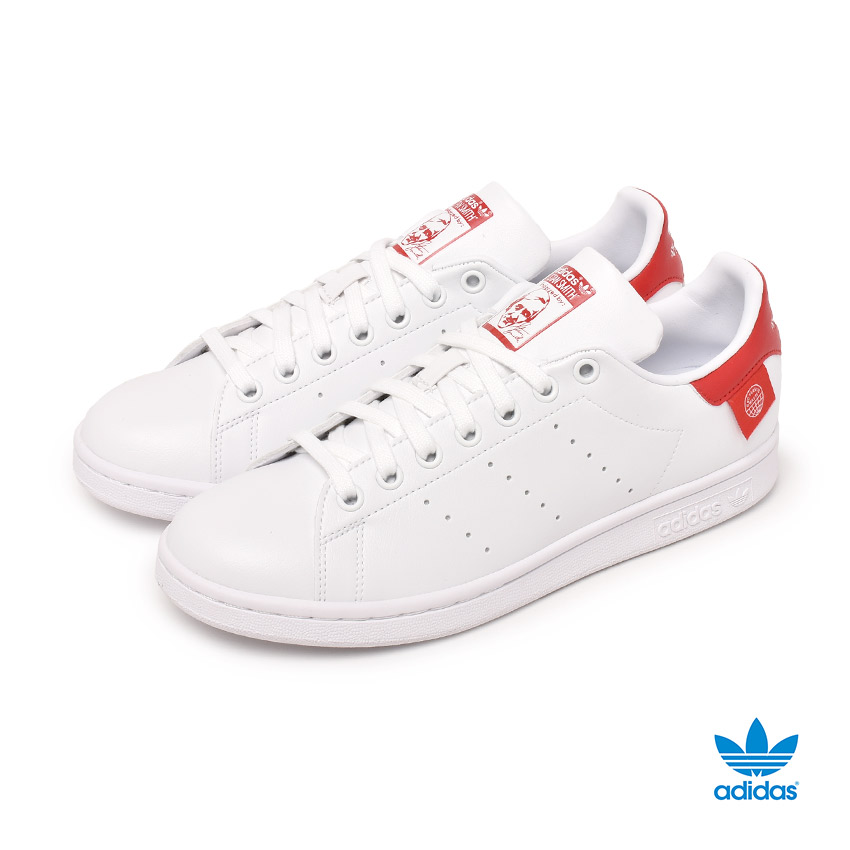 新着商品 楽天市場 アディダス オリジナルス スニーカー メンズ レディース Adidas Originals スタンスミス 靴 シューズ 通勤 通学 ローカット おしゃれ 定番 シンプル スポーツ スポーティ ストリート ブランド ホワイト 白 レッド 赤 Fz2704 Stan Smith Via Torino