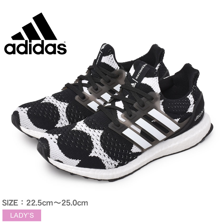 550円クーポン対象 アディダス ランニングシューズ レディース Adidas ウルトラブースト Dna マリメッコ スニーカー シューズ 靴 スポーツ ランニング ブランド マリメッコ Marimekko コラボ ラシィマット ブラック ホワイト 黒 白 Gz8686 Ultraboost Dna Sale Novix Com