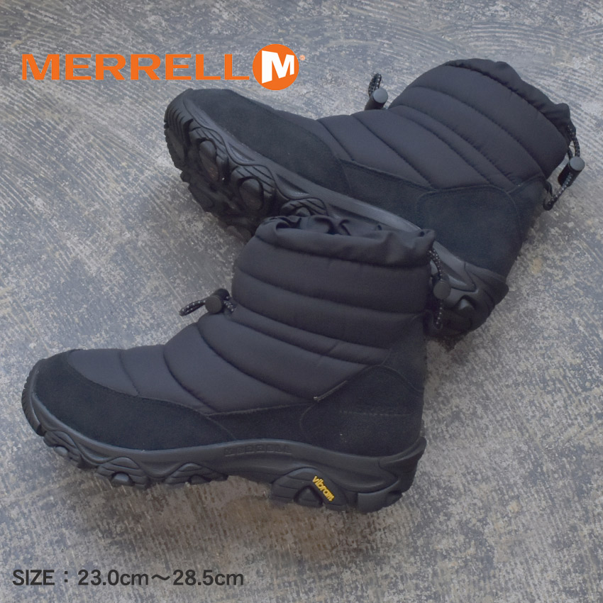 試し履きのみ MERRELL スノーブーツ US7 Water proof 雪が待ち遠しくなる！メレルの新作、高機能でスタイリッシュな