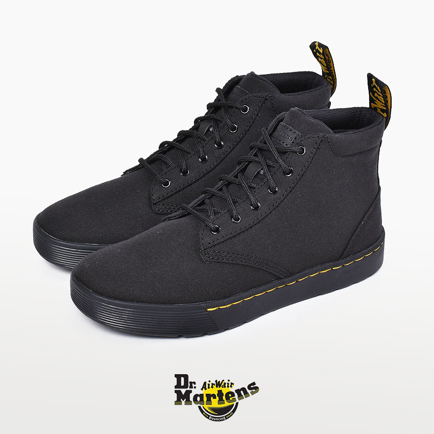 信頼 400円クーポン対象 枚数限定 ドクターマーチン スニーカー メンズ Dr Martens 靴 シューズ シューレース ハイカット マーチン ブランド お出かけ 旅行 人気 定番 ブラック 黒 Cairo Chukka Boot 安いそれに目立つ Judge2win Com
