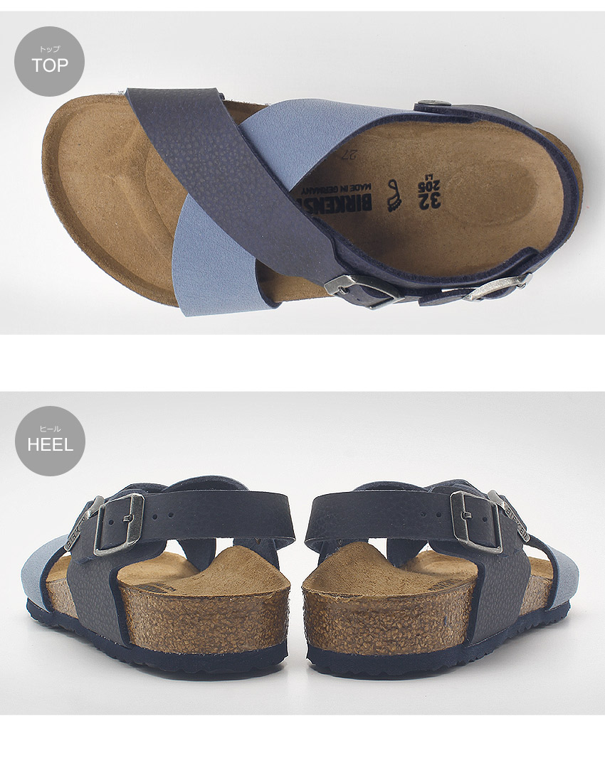 楽天市場 限定クーポン配布 18日9 59迄 ビルケンシュトック サンダル Birkenstock 全2色 グアムストラップ Guam Strap 普通幅タイプ 1008497 1008505 キッズ ジュニア 子供用 Via Torino インポートブランド