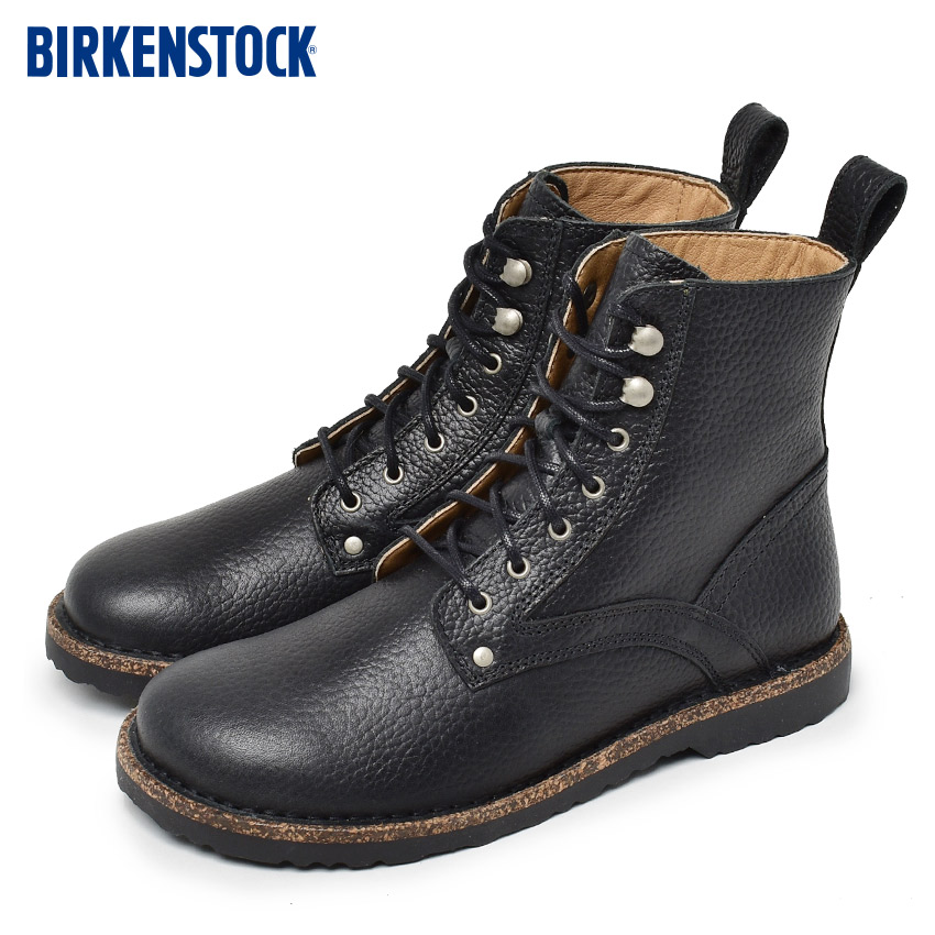 激安直営店 BIRKEN STOCK ビルケンシュトック ショートブーツ 黒 レザー cmdb.md