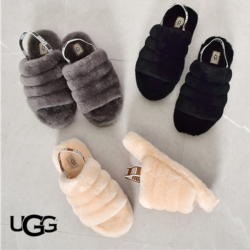 楽天市場】《限定クーポン配布》アグ サンダル ファー UGG レディース