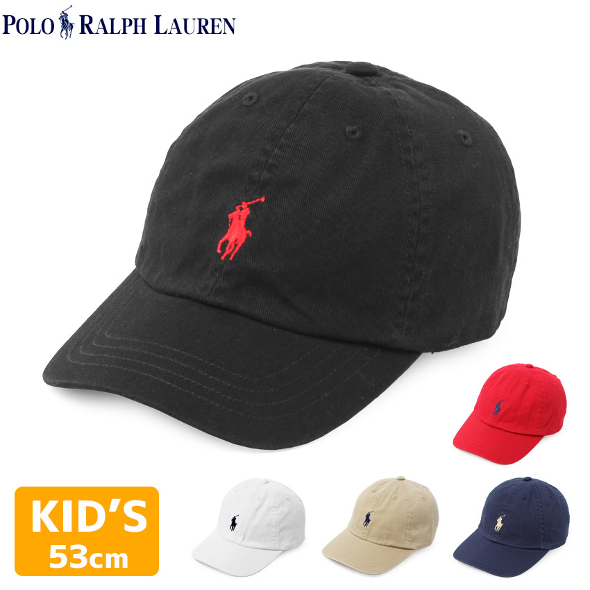 楽天市場】【RALPH LAUREN 8-20 ONE】ベースボール キャップ ◇ キッズ