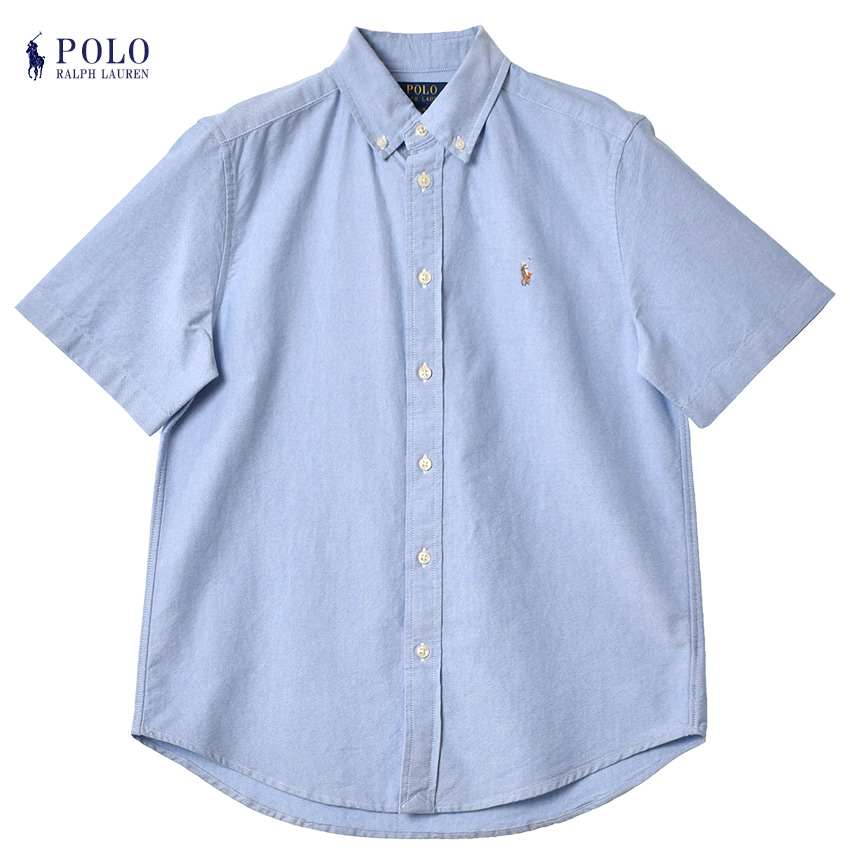 【大人気】POLO RALPH LAURENポロラルフローレンリネンシャツ　半袖 POLO RALPH LAUREN ポロラルフローレン メンズ シャツ 半袖 ワン