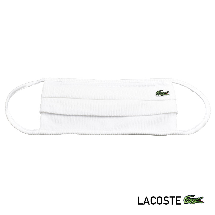 楽天市場 ゆうパケット配送 ラコステ ブランドマスク メンズ Lacoste おしゃれ シンプル ワンポイント ウイルス対策 布マスク 無地 人気 ロゴ ピンク 水色 ブラック 黒 ホワイト 白 レッド ネイビー ブルー Rf6002 Face Mask Via Torino インポートブランド