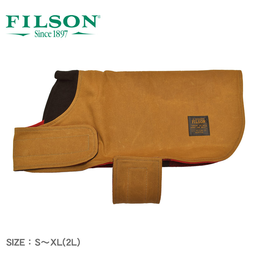【楽天市場】《限定クーポン配布》フィルソン 犬用コート FILSON SHELTER CLOTH DOG COAT ドッグ用 ペット用品 犬