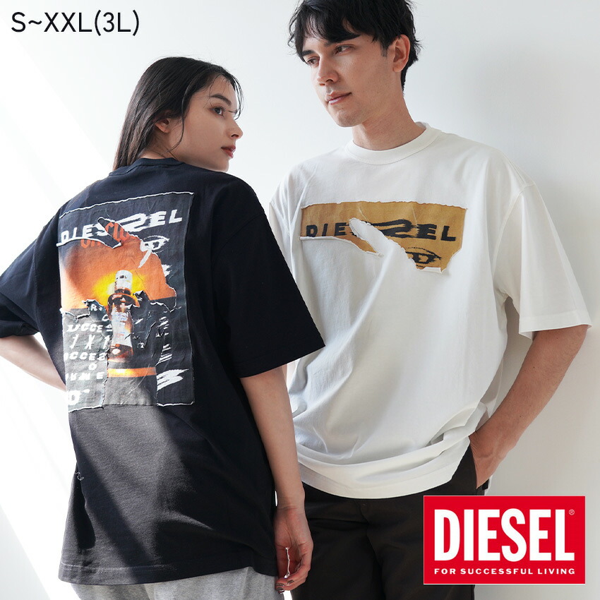 楽天市場】【SALE／40%OFF】DIESEL メンズ Tシャツ ディーゼル