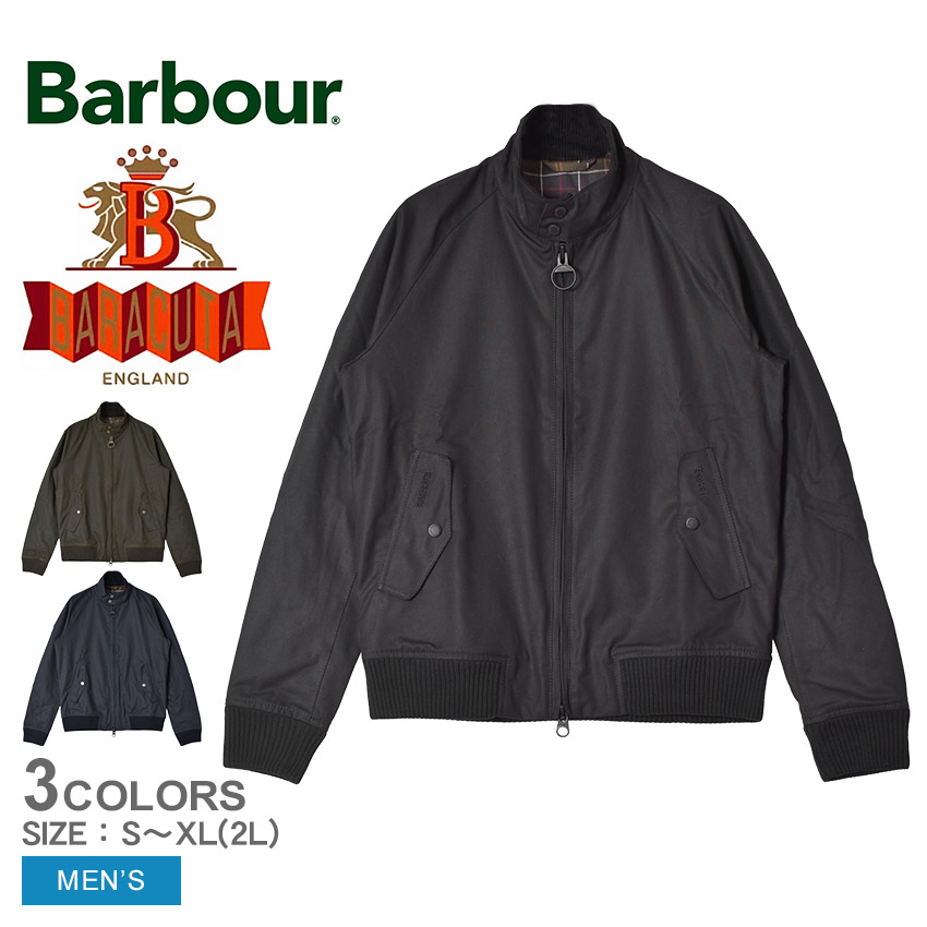 Barbour Baracuta コラボXL ワックスコットンジャンパー バブアー X バラクータ Barbour X BARACUTA ワックスジャケット