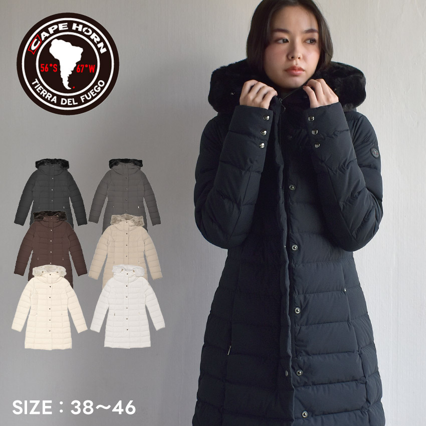 楽天市場】ケープホーン ダウンジャケット レディース ARENAL CAPE