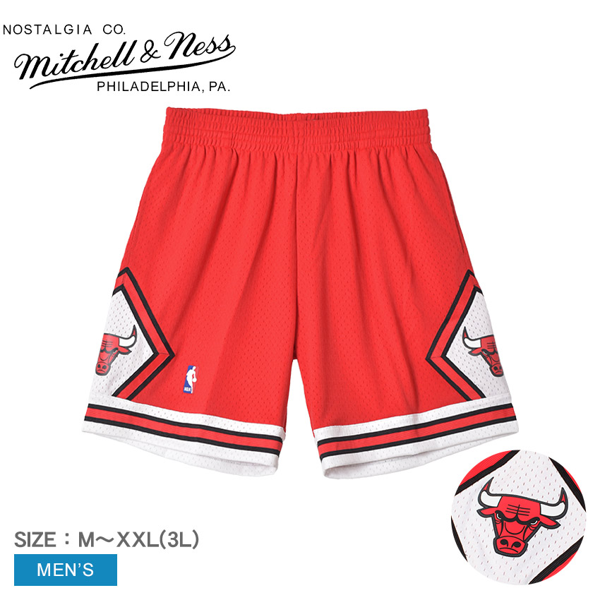 90S USA製 ヴィンテージ NBA シカゴブルズ ショーツ ハーフパンツ 美品 NBA BULLS 90s シカゴ・ブルズ チャンピオン製 バスパン