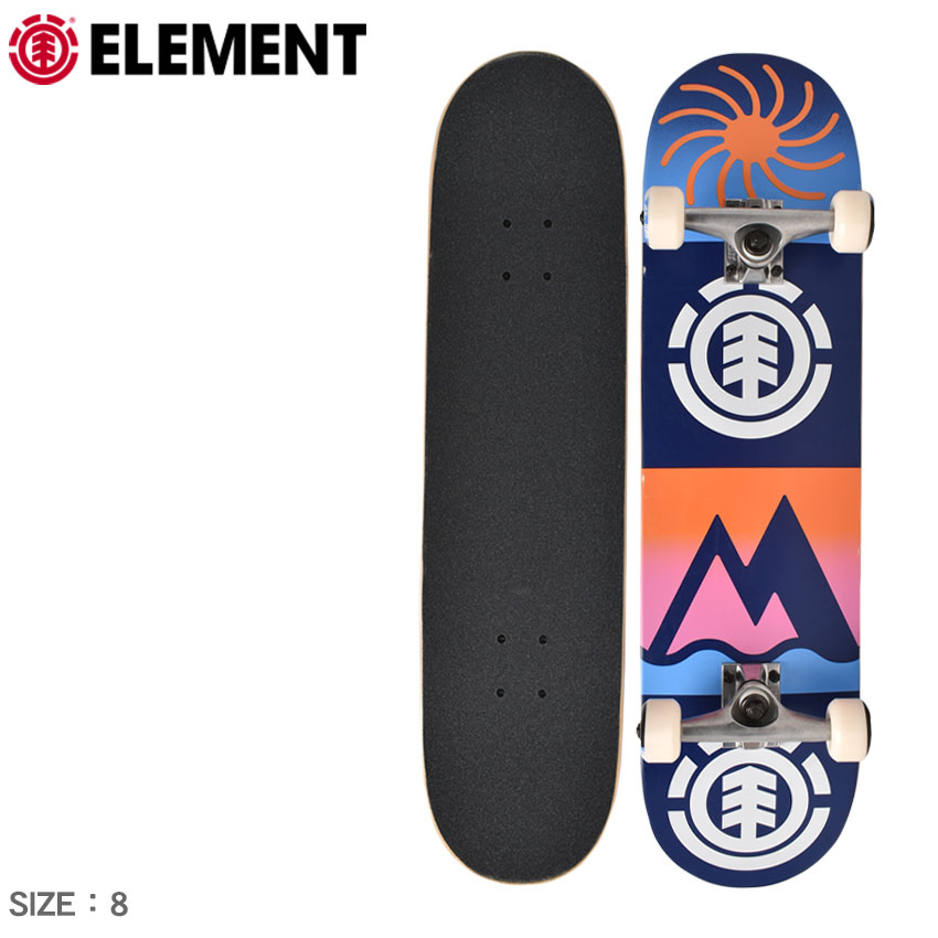 【超美品】【未使用】element TOSH TOWNEND スケートボード 青 TOY MACHINE トイマシーン スケートボード コンプリート 7.75
