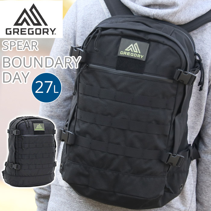 楽天市場 グレゴリー Gregory リュック デイパック リュックサック バックパック 正規品 メンズ レディース 通学 ミリタリー Pc タブレット シンプル ナイロン 男女兼用 ユニセックス ブラック B4 27l スピア バウンダリー デイ Boundary Day バッグ スーツケース の