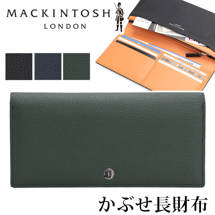 メンズ 財布 MACKINTOSH LONDON マッキントッシュ ロンドン MEDAL メダル 正規品 長財布 かぶせ フラップウォレット サイフ 小銭入れ カード収納 本革 牛革 革財布 ビジネス 仕事 男性 社会人 スーツ 通勤 シンプル おしゃれ 黒 上質 丈夫 高級感 ギフト 6060041 20,900円