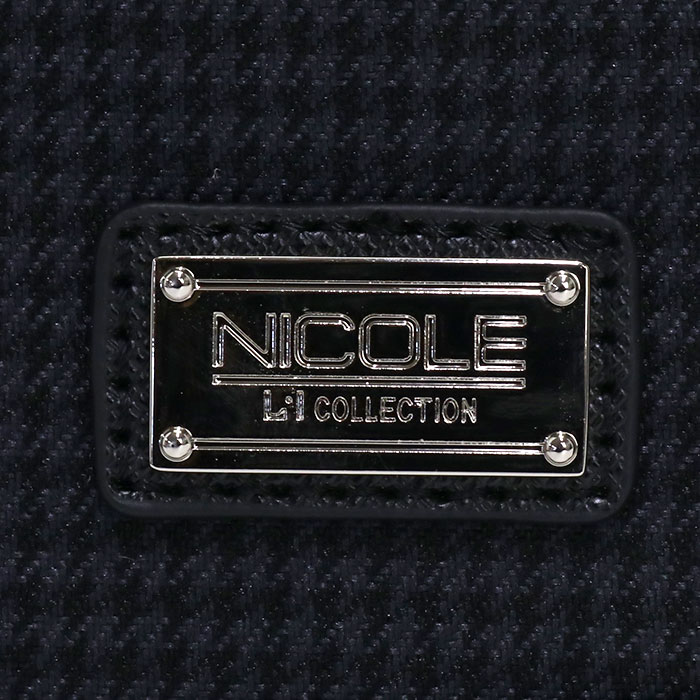 ボディバッグ メンズ NICOLE ニコル ワンショルダー 正規品 ななめ掛け ボディ バッグ 通勤 通勤用 仕事用 男性 男の子 大人 紳士  カジュアル キレカジ きれいめカジュアル コンパクト スリム タテ型 かっこいい 黒 ギフト プレゼント NIL229 最大82％オフ！