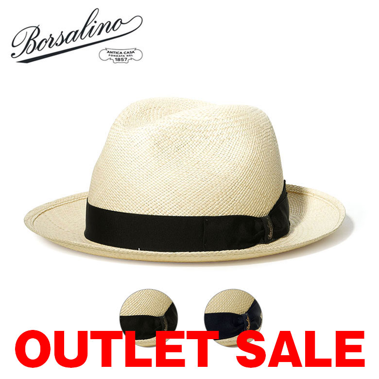 楽天市場】BORSALINO ボルサリーノ パナマハット 141089 キート QUITO 