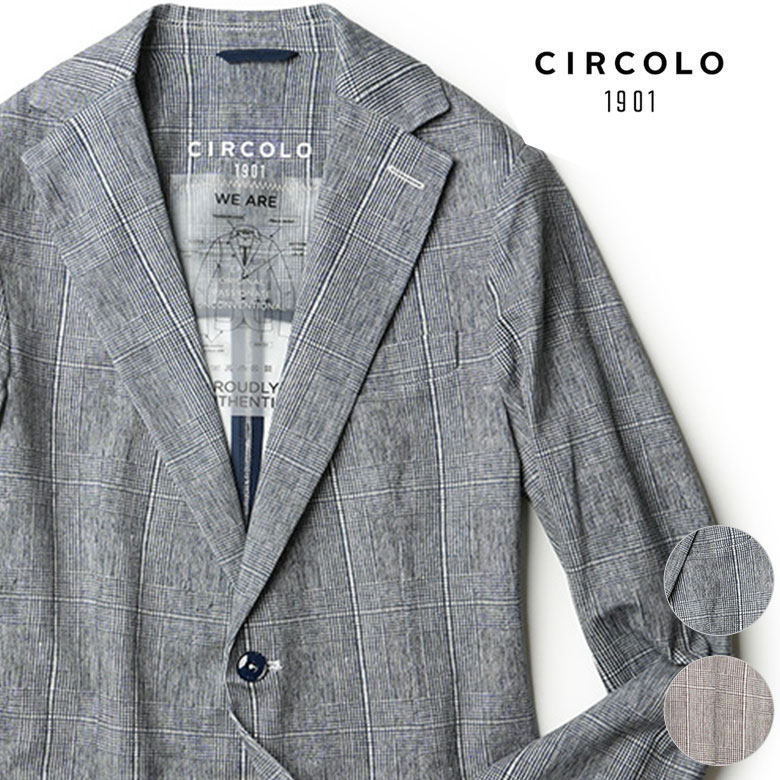 CIRCOLO チルコロ1901 シングルジャージー　セットアップ チルコロ 1901 / CIRCOLO 1901 / ジャケット / セットアップ対応