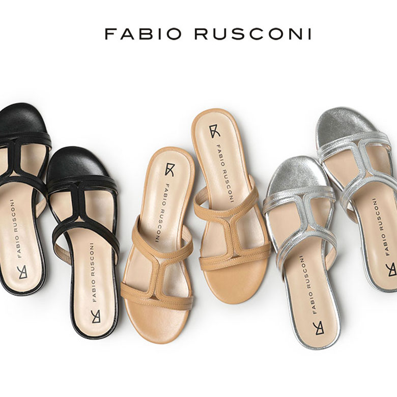 FABIO RUSCONI ミュールサンダル DG11 TH22 FABIO RUSCONI ミュールサンダル DG11 TH22 (FABIO RUSCONI