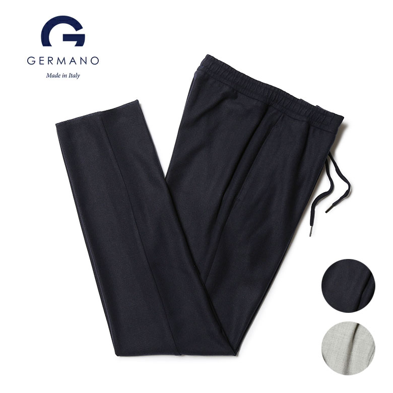 ジェルマーノ　GERMANO 323G サマーウール　トラベルパンツ　ストレッチ germano-d_top2.jpg