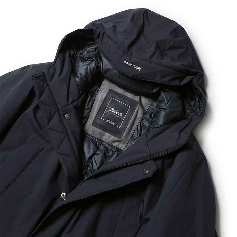 ヘルノ ダウン メンズ 11121 M-51 HERNO モッズコート GORE-TEX