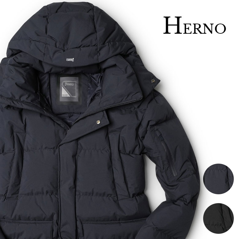 楽天市場】ヘルノ メンズ ダウン ダウンパーカー ミックスダウン