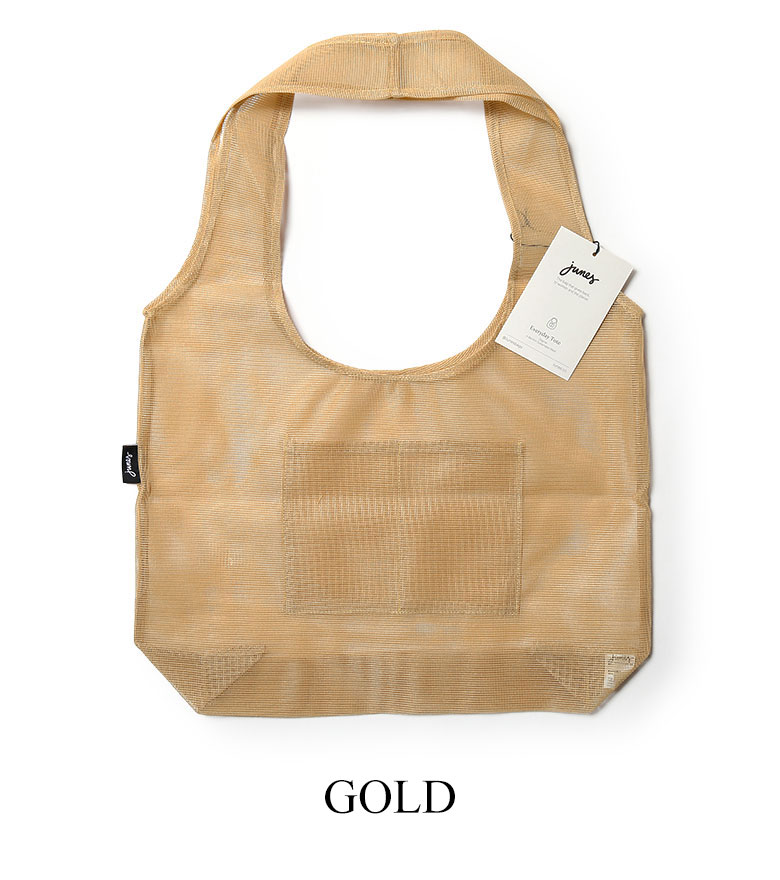 ジュネス エコバッグ メッシュバッグ junes THE EVERYDAY original in mesh おしゃれ かわいい ブランド レディース 買い物袋 エコバック【返品不可】