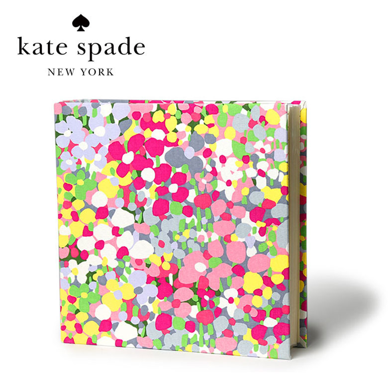 10 Off引換証 ケイトスペード 映スクラップブック アルバム エクラン L押し手 160枚 ジュート 花柄 ドット おしゃれ 愛しい レディース Kate Spade レ15 あしたのどか照応 Daemlu Cl