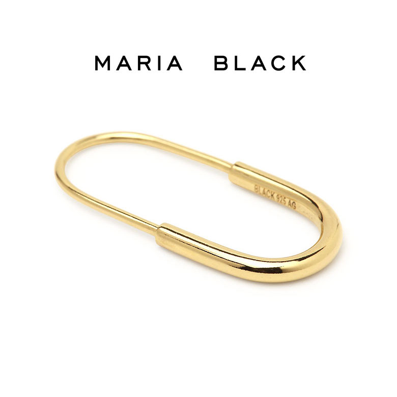 【楽天市場】マリアブラック ピアス 片耳 ゴールド MARIA BLACK Delicate 18 Hoop Gold ブランド かわいい おしゃれ  レディース【レビュー】 : VIAJERO