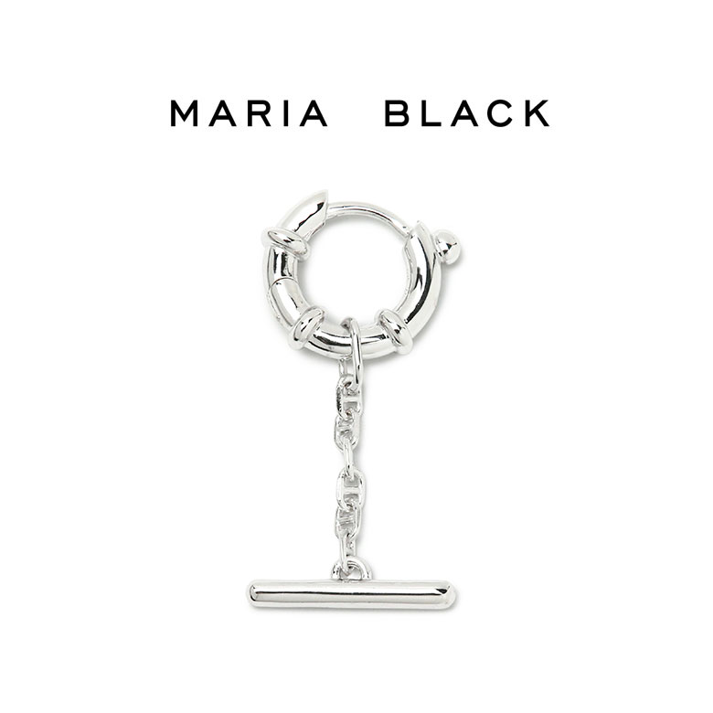 MARIA BLACK OVAL LINK ピアス MARIA BLACK/ Oval Earring ピアス (片耳用) - メルカリ