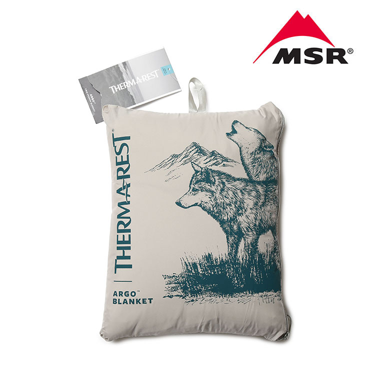 Msr ブランケット キャンプ アウトドア トレッキング 登山 サーマレスト Thermarest Argo Wolf Blanket Print マウンテンセーフティーリサーチ メンズ 送料無料 あす楽対応 Cdm Co Mz