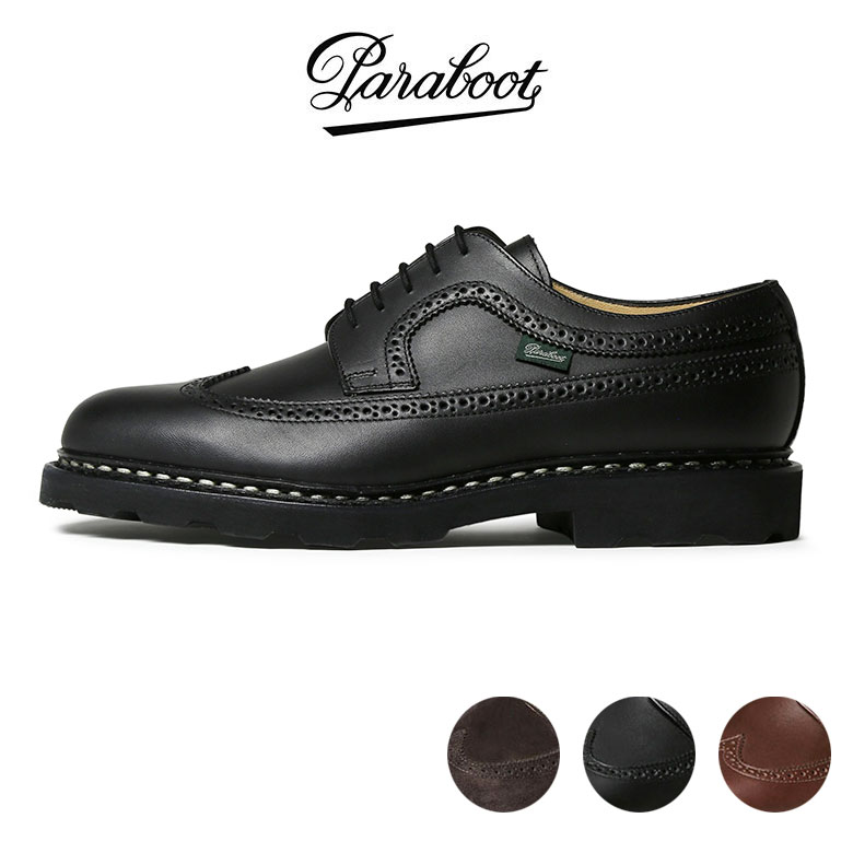 楽天市場】PARABOOT パラブーツ 700301 AZAY BLACK メンズ
