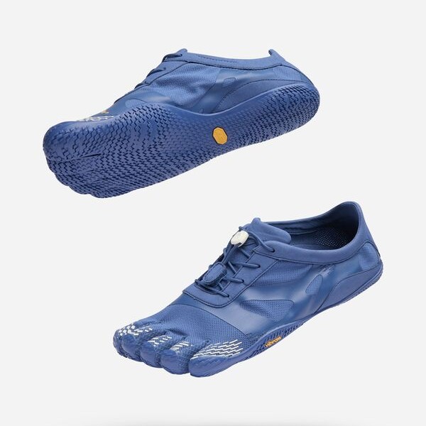 ビブラム Vibram ファイブフィンガーズ メンズ KSO EVO BLUE IVORY / 青碧象牙色 25M0708《五本指 シューズ FiveFingers ベアフット 形づくる インドア 相応うネス 駈けっくら ウォーキング 靴》