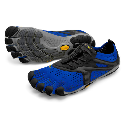 ビブラム Vibram ファイブフィンガーズ メンズ V-Run Blue / Black / ブルー-ブラック 20M7002 《五本指 シューズ FiveFingers ベアフット ランニング ウォーキング 靴》|Vibram Fivefingers Japan