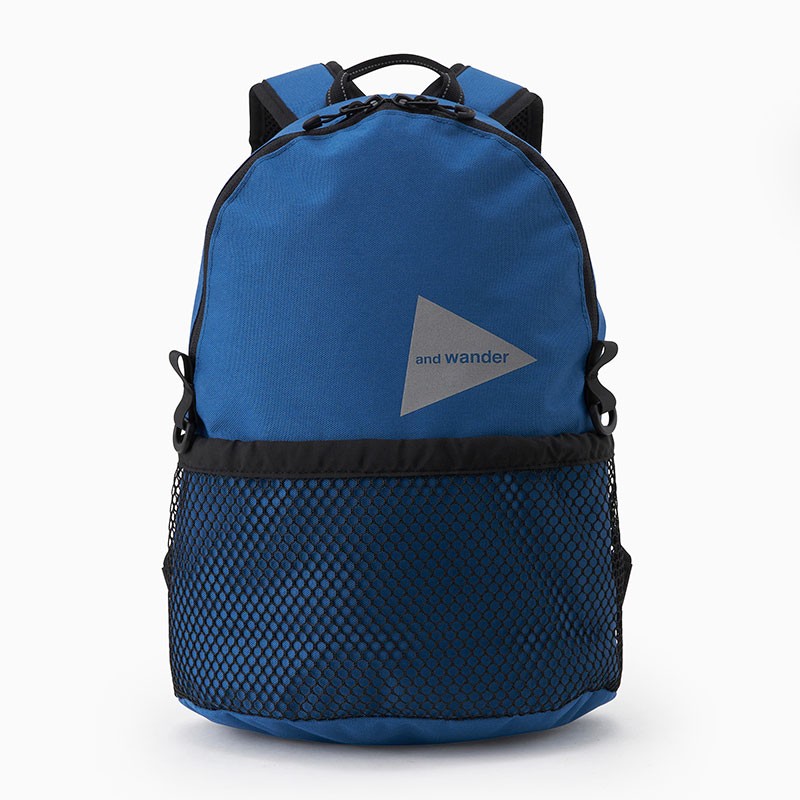 and wander ブラック リュック daypack BACKPACK mountain and city | and wander ONLINE STORE