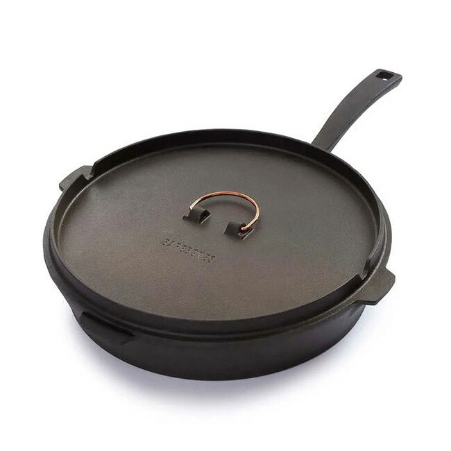 楽天市場】スキレット 蓋付き 10インチベアボーンズ