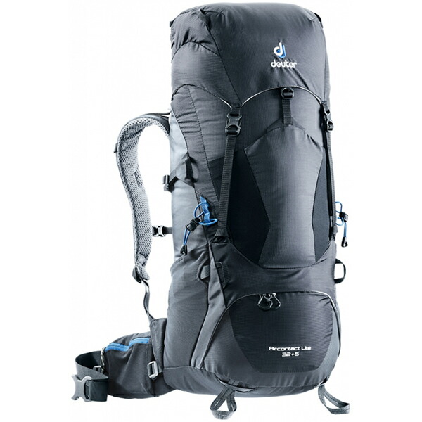 【楽天市場】ドイター Deuter エアコンタクト ライト 32+5 ブラック×グラファイト [バックパック][ザック][D4340118