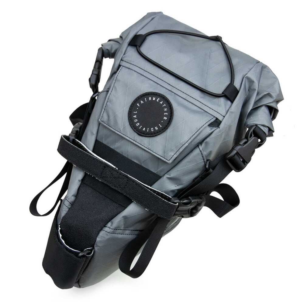 フェアウェザー FAIRWEATHER seat bag x-pac gray 【希少！！】