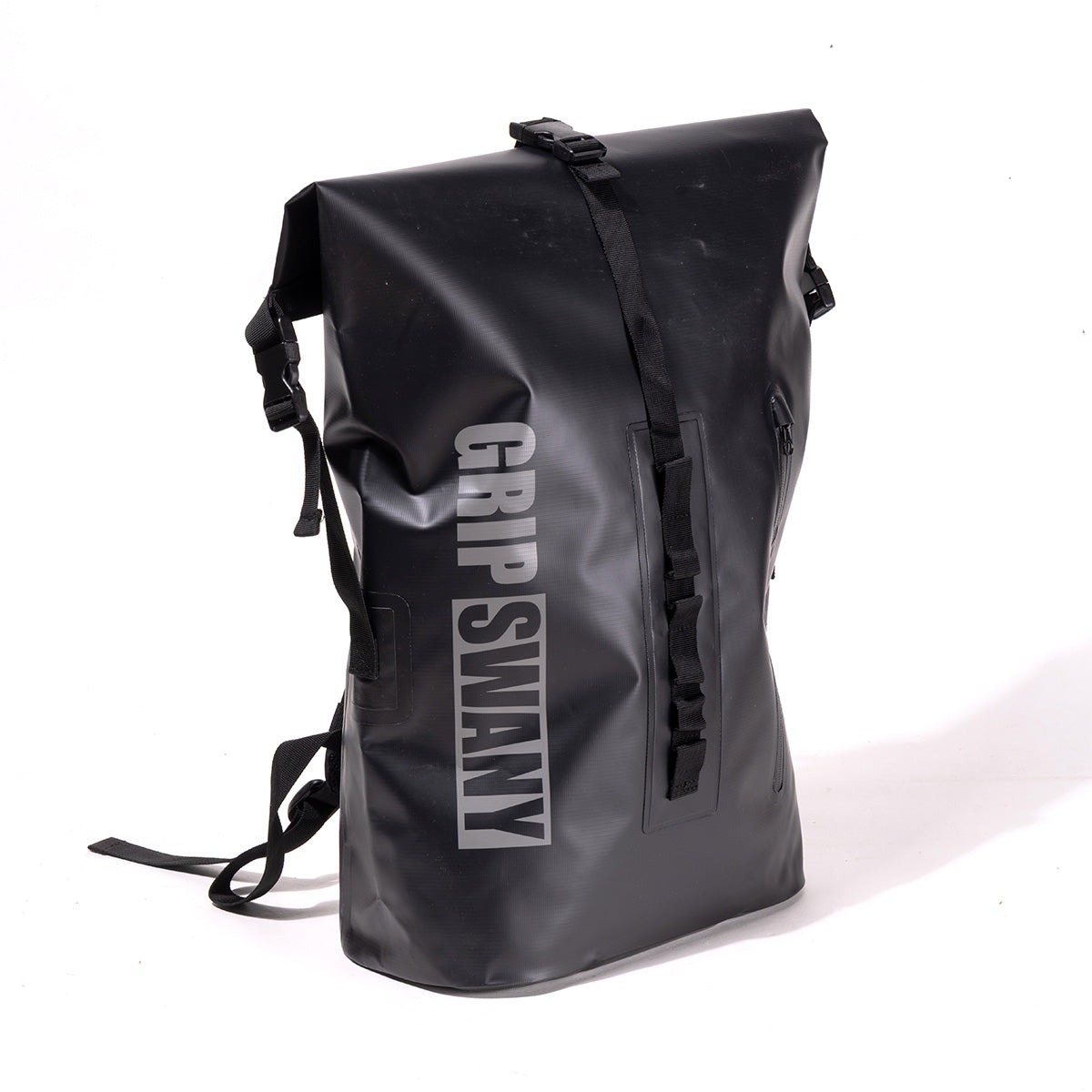 グリップスワニー Grip Swany GS WATERPROOF ROLL TOP BLACK [GSMB0037 ウォータープルーフロールトップ ロールトップバックパック 雨合羽 約34L] バッグ-男女兼用バッグ