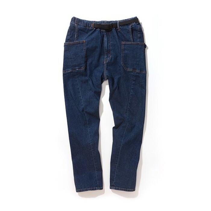 グリップスワニー Grip Swany JOG 3D CAMP PANTS INDIGO [GSP-43V 小股走り3Dキャンプパンツ ロングズボン下 メンズ レディース ジーンズ インディゴ]