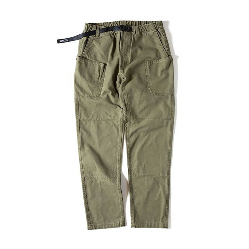グリップスワニー Grip Swany CAMP WORK PANTS OLIVE [GSP-76V キャンプワークパンツ オリーブ BIG衣嚢 定番 ボトムス メンズ]