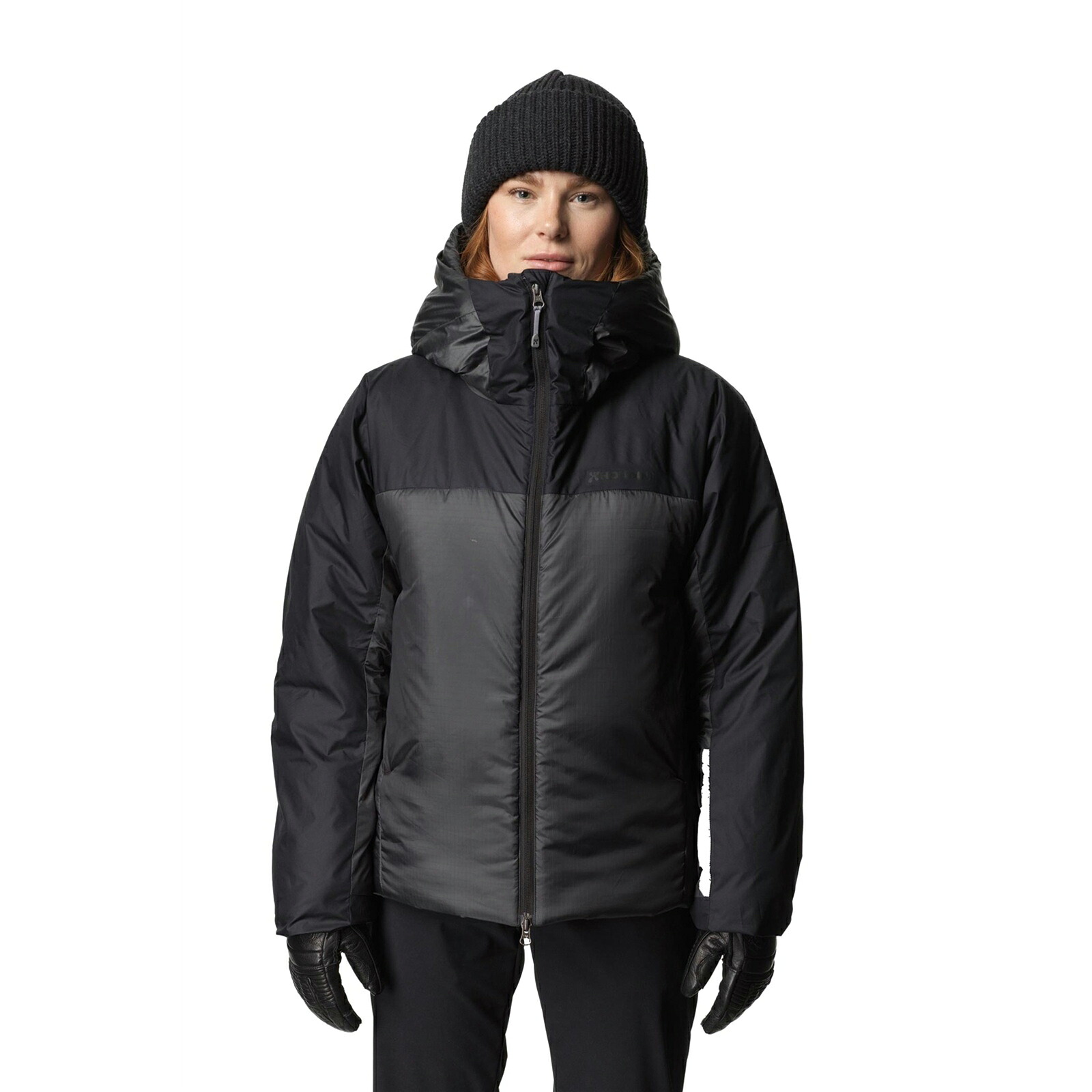 フーディニ Houdini Womens Double Dunfri True Black [8200149001 ウィメンズ ダブルダンフリ レディース] コート・ジャケット-レディースファッション