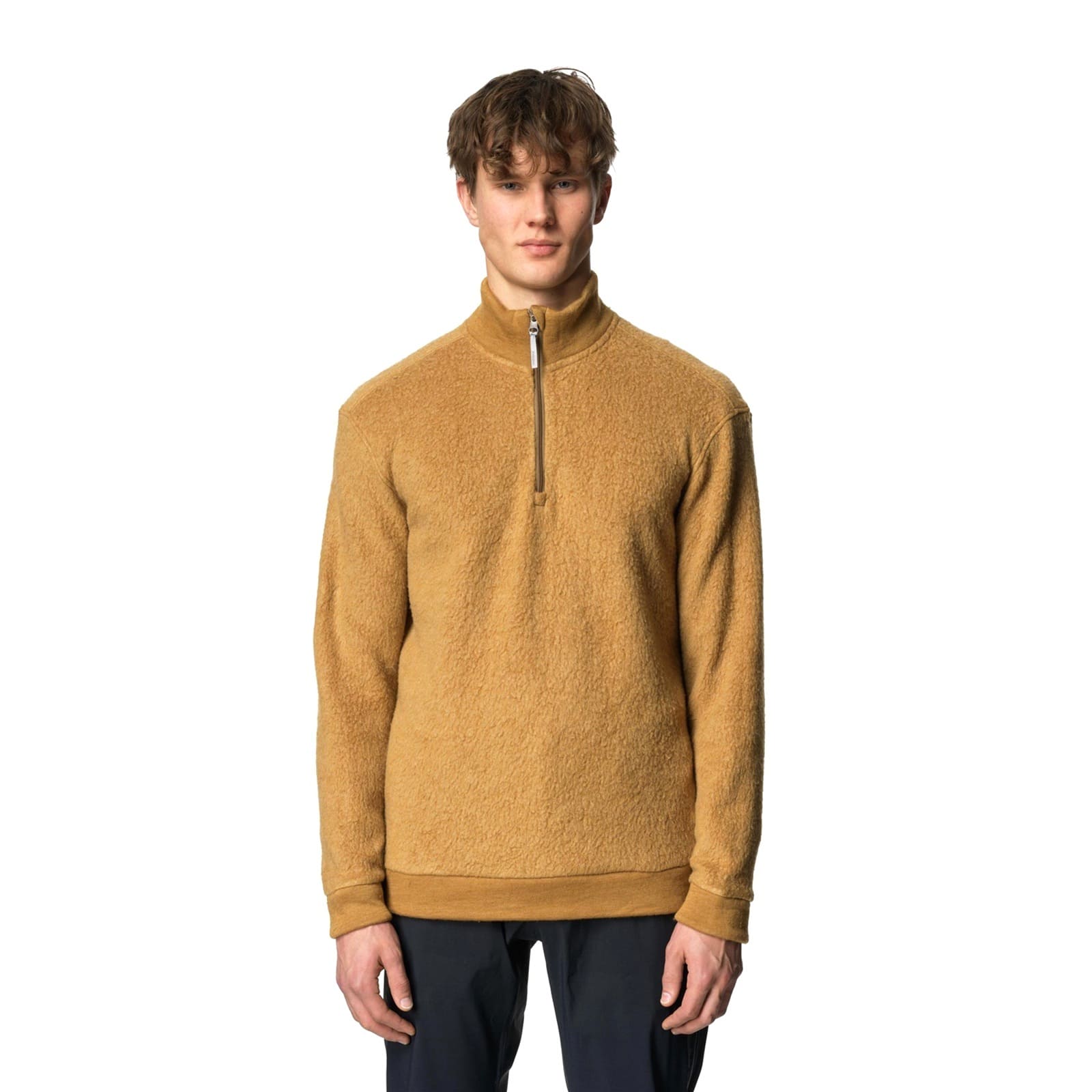フーディニ Houdini Mens Alto Half Zip Greenish Gold [220234G651 メンズ アルトハーフジップ ハーフジップセーター]