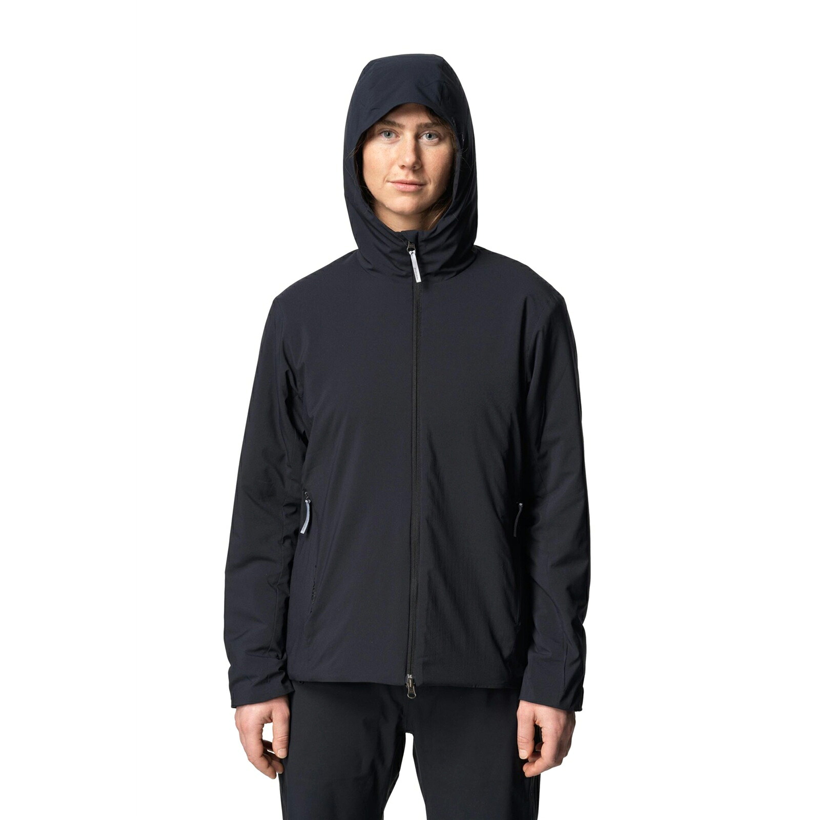 フーディニ Houdini Womens Puff Up Insulated Houdi True Black [8100269001 ウィメンズ パフアップインスレーテッドフーディ レディース]｜vic2（ビックツー）吉祥寺
