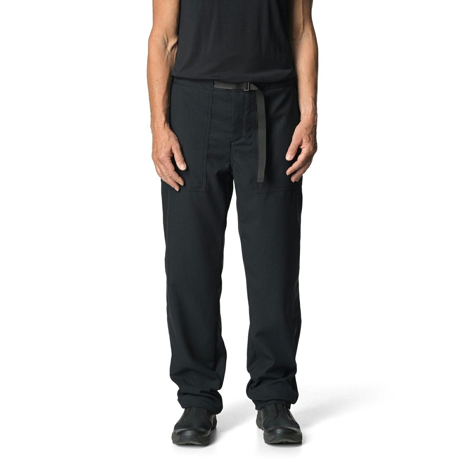 フーディニ Houdini Womens Corespun Chore Pants True Black [8600439001 ウィメンズ コアスパンショアパンツ レディース]｜vic2（ビックツー）吉祥寺