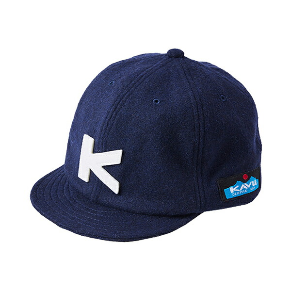 1650円 かわいい! カブー KAVU キッズ ベースボールキャップ ウール Navy 子供用キャップ 帽子