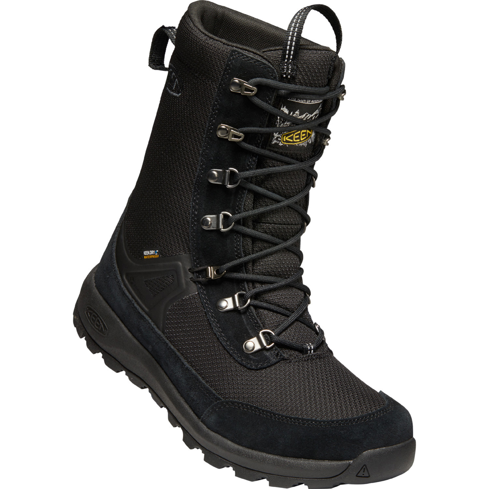 楽天市場】キーン KEEN Mens GLIESER TALL WP Triple Black/Black