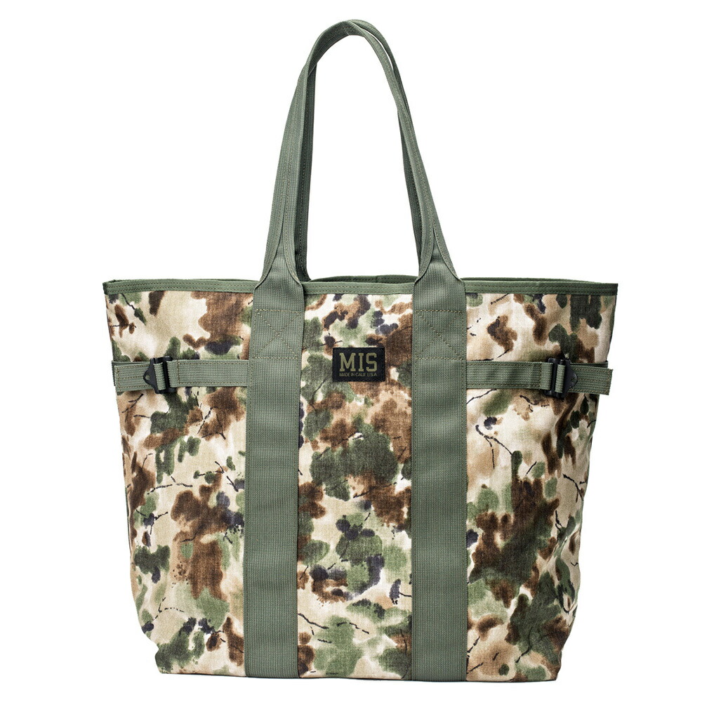 【楽天市場】エムアイエス MIS Multi Tote Bag Covert Woodland [コバートウッドランド][MIS1014