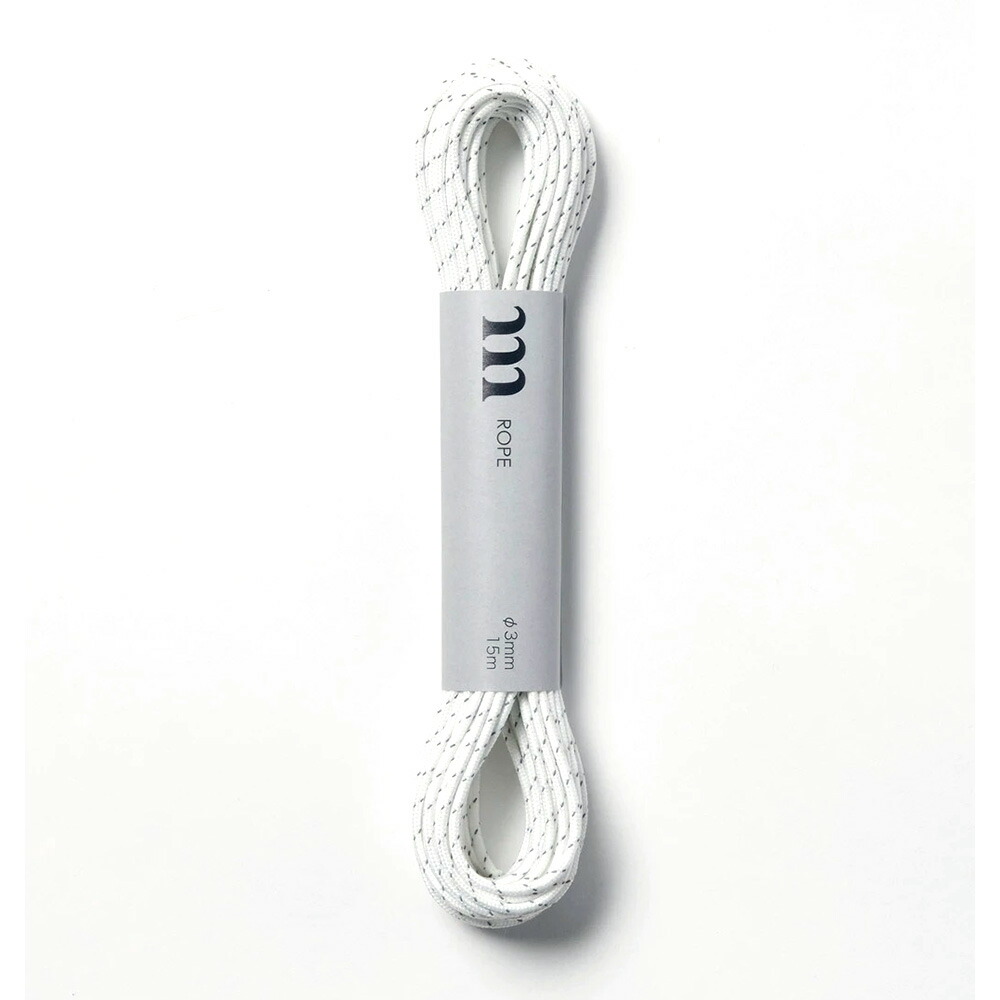 【あす楽対応　平日13:00まで】　ムラコ　MURACO　WH　Reflective　Cord　3/15m　[ロープ]